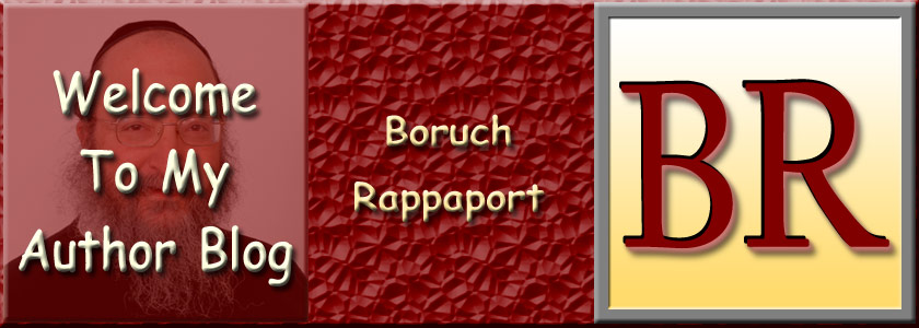 Welcome to Boruch Rappaport Author Blog